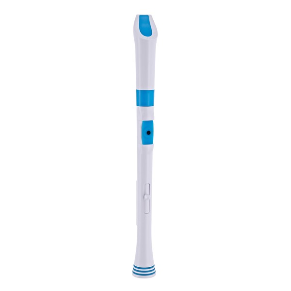 Nuvo Recorder+ with Hard Case, White and Blue