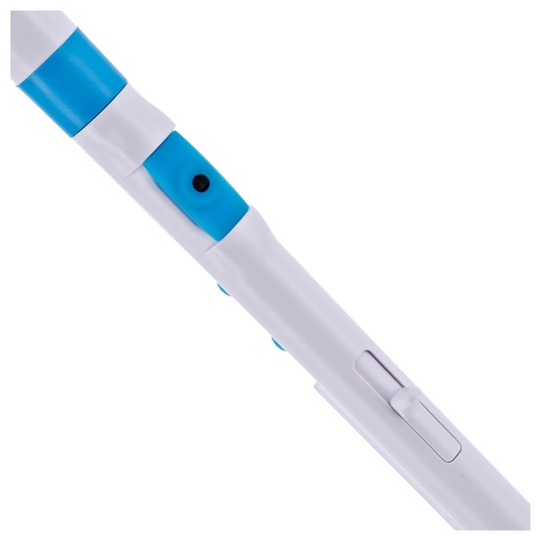 Nuvo Recorder+ with Hard Case, White and Blue