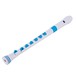 Nuvo Recorder+ with Hard Case, White and Blue