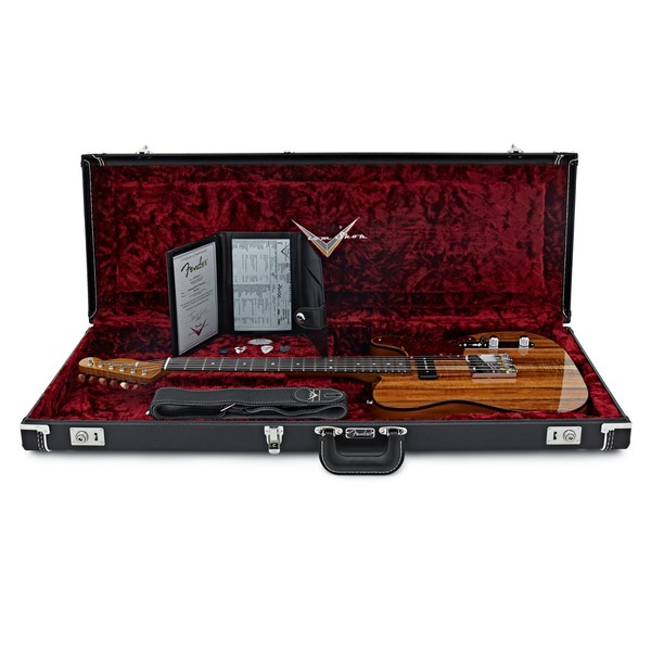 Fender Custom Shop Artisan Thinline Telecaster Koa, Fiji Mahogany