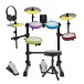Junior Electronic Drum Kit with Headphones and Stool by Gear4music
