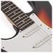 LA Left Handed Electric Guitar by Gear4music, Sunburst