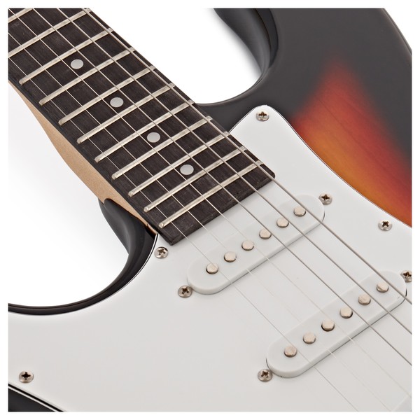 LA Left Handed Electric Guitar + 35W Complete Amp Pack, Sunburst