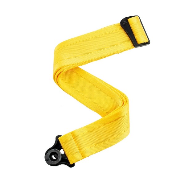 D’Addario Auto Lock Guitar Strap, Mellow Yellow - Main