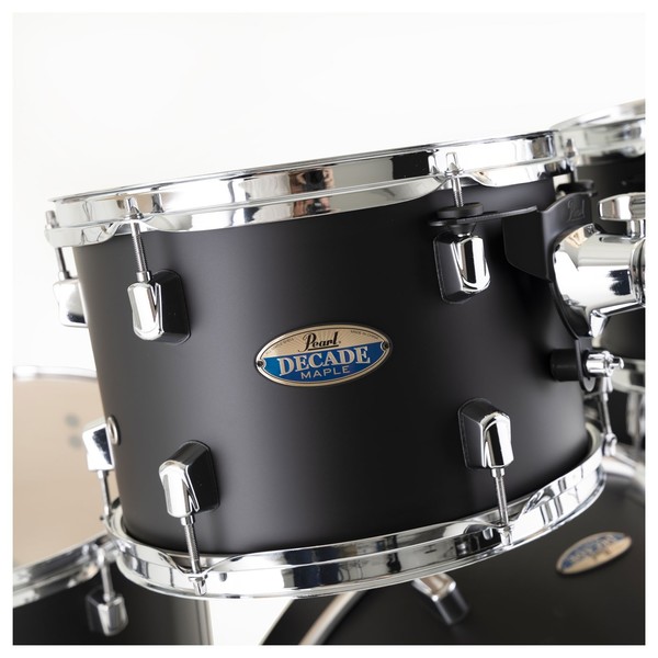 Pearl Decade Maple 22" Shell Pack, Slate Black - Rack Tom