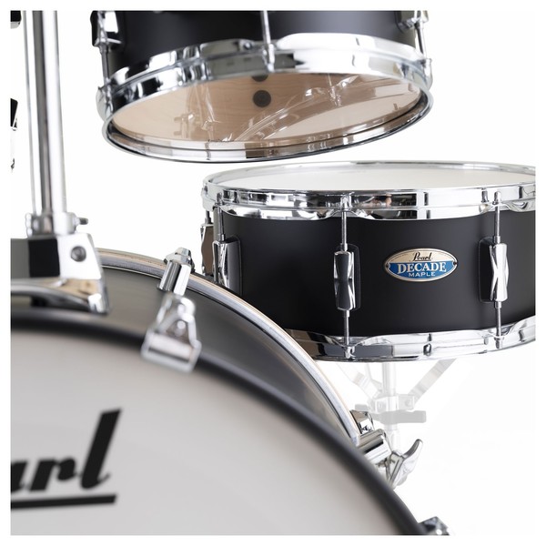 Pearl Decade Maple 22" Shell Pack, Slate Black - Snare