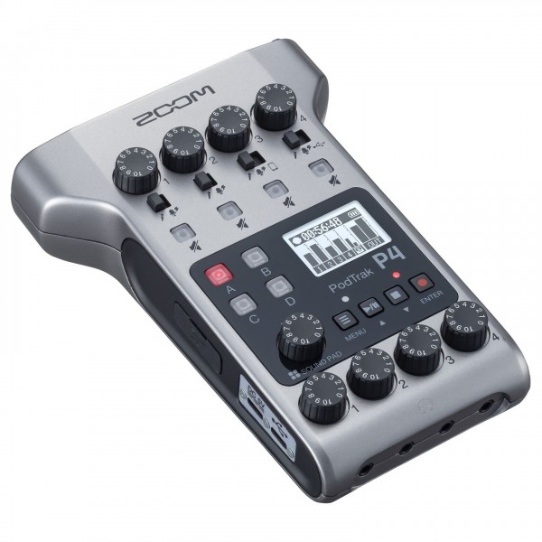 Zoom PodTrak P4 - Angled