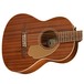 Fender Sonoran Mini Acoustic, Mahogany - Body View