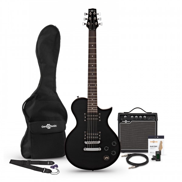 New Jersey Classic Electric Guitar + 15W Pack, Black