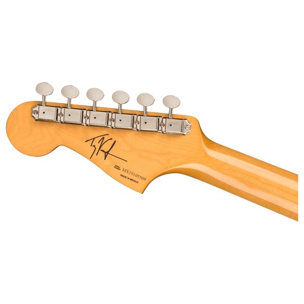 Fender Troy Van Leeuwen Jazzmaster, Copper Age - headstock back