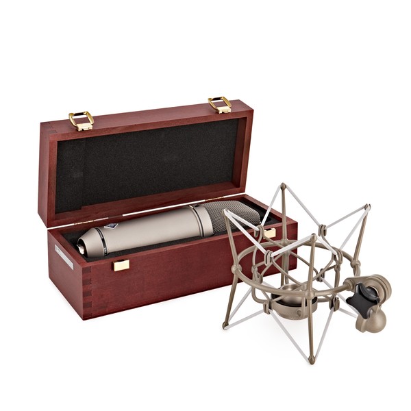 Neumann U87 AI Studio Microphone Set, Nickel