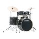 Tama Imperialstar 22'' 5pc Drum Kit w/Meinl Cymbals, Black Oak Wrap