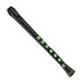 Nuvo Recorder+ with Hard Case,Baroque Fingering, Black and Green