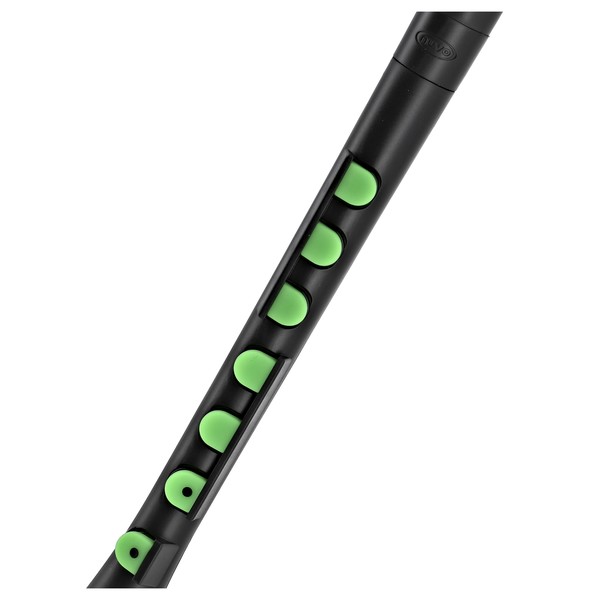 Nuvo Recorder+ with Hard Case, Black and Green