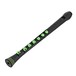 Nuvo Recorder+ with Hard Case, Black and Green