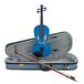 Stentor Harlequin Violin Outfit, Marine Blue, Full Size
