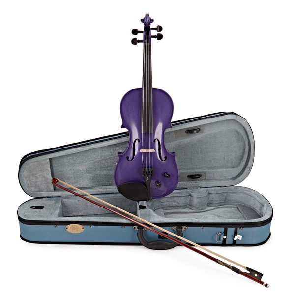 Stentor Electric Violin Outfit Full Size, Purple