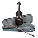 Stentor Harlequin Electric Violin Outfit Full Size, Black