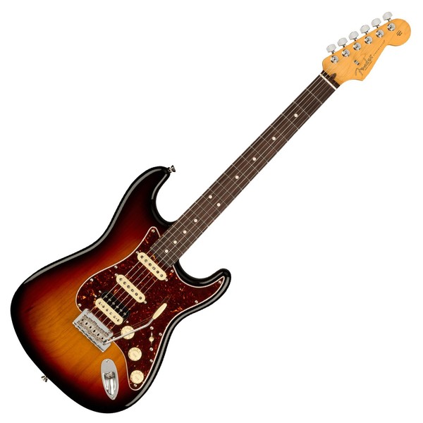 Fender American Pro II Stratocaster HSS RW, 3-Tone Sunburst - Front View