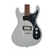 Danelectro 64XT, Ice Gray w/ Marble Pickguard - Body Close Up