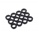 Pearl NLW-12B/12 Black Nylon Washers, 12pk