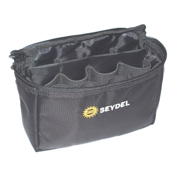 Seydel Belt Bag for 12 Harmonicas, Open