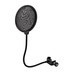 K&M 23956 Popkiller Microphone Shield, Black