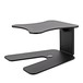 K&M 26774 Table Monitor Stand, Structured Black