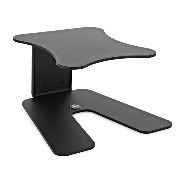 K&M 26774 Table Monitor Stand, Structured Black