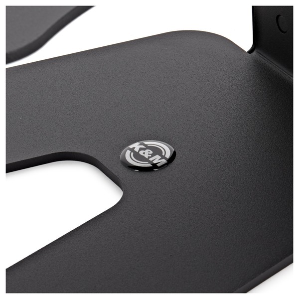 K&M 26774 Table Monitor Stand, Structured Black