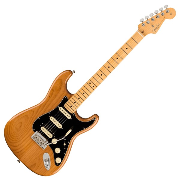 Fender American Pro II Stratocaster HSS MN, Roasted Pine - Front View