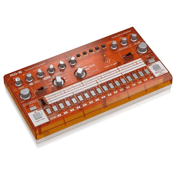 Behringer RD-6 Analog Drum Machine - Angled