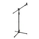 Hercules MS532B Ez Clutch Mic Stand with 2 in 1 Boom and Mic Clip
