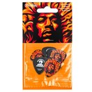 Dunlop Jimi Hendrix Picks 6 Pack, Voodoo Fire