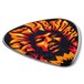 Dunlop Jimi Hendrix Picks 6 Pack, Voodoo Fire - Angled View