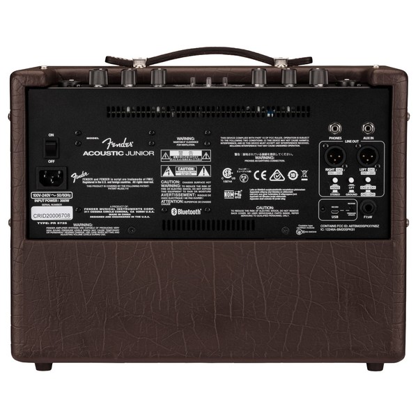 Fender Acoustic Junior Acoustic Amp back