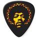 Dunlop Jimi Hendrix Picks 6 Pack, Aura Mandala - Front Pick View