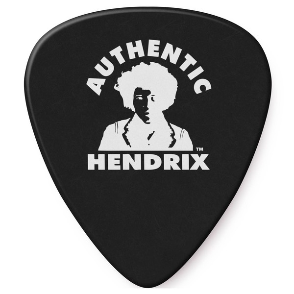 Dunlop Jimi Hendrix Picks 6 Pack, Aura Mandala - Rear View