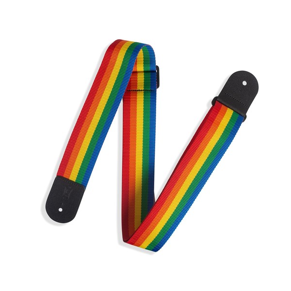 Levy's 2" Polypropylene w/ Poly Ends Strap, Rainbow