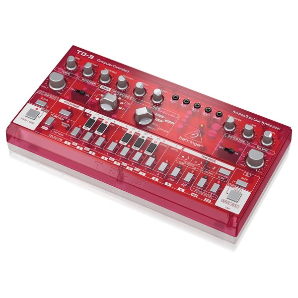 TD-3-SB Bass Line Synthesizer - Angled 2