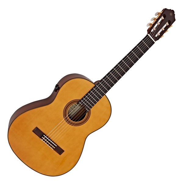 Yamaha CG-TA TransAcoustic Classical Guitar, Natural