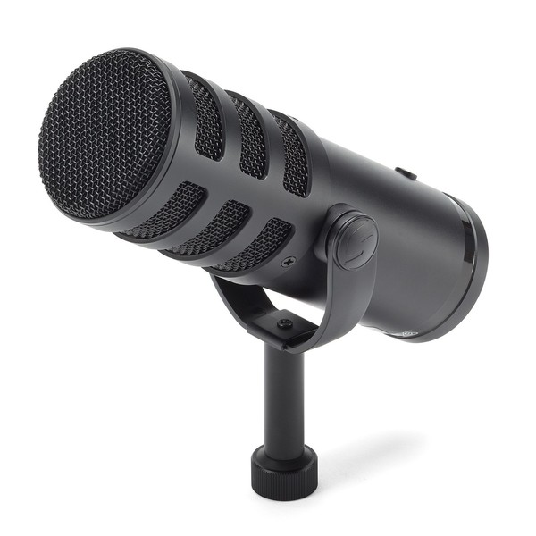 Samson Q9U USB/XLR Dynamic Broadcast Microphone - Angled