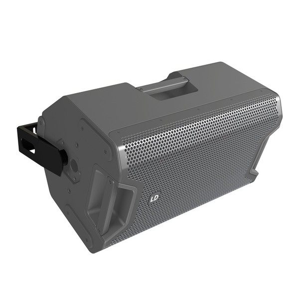 LD Systems Universal mounting bracket for ICOA 12" Black, Side Angled Right with Speaker (Not Included)