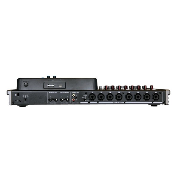 Tascam DP-24SD Digital Portastudio - Rear View