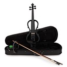 Stagg Shaped Violino Elettrico con Outfit, Nero