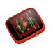 Q1 Portable Digital Audio Player, Red - Flat Angled