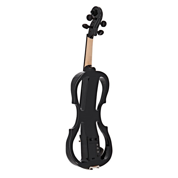 Stagg Shaped Electric Violin Outfit, Black