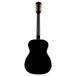 Fender Tim Armstrong Hellcat Anniversary Electro Acoustic, Black - Rear View