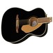 Fender Tim Armstrong Hellcat Anniversary Electro Acoustic, Black - Body View