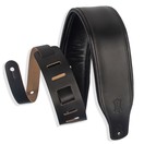 Levy's M26PD-BLK 3" Top Grain Leather Strap, Black